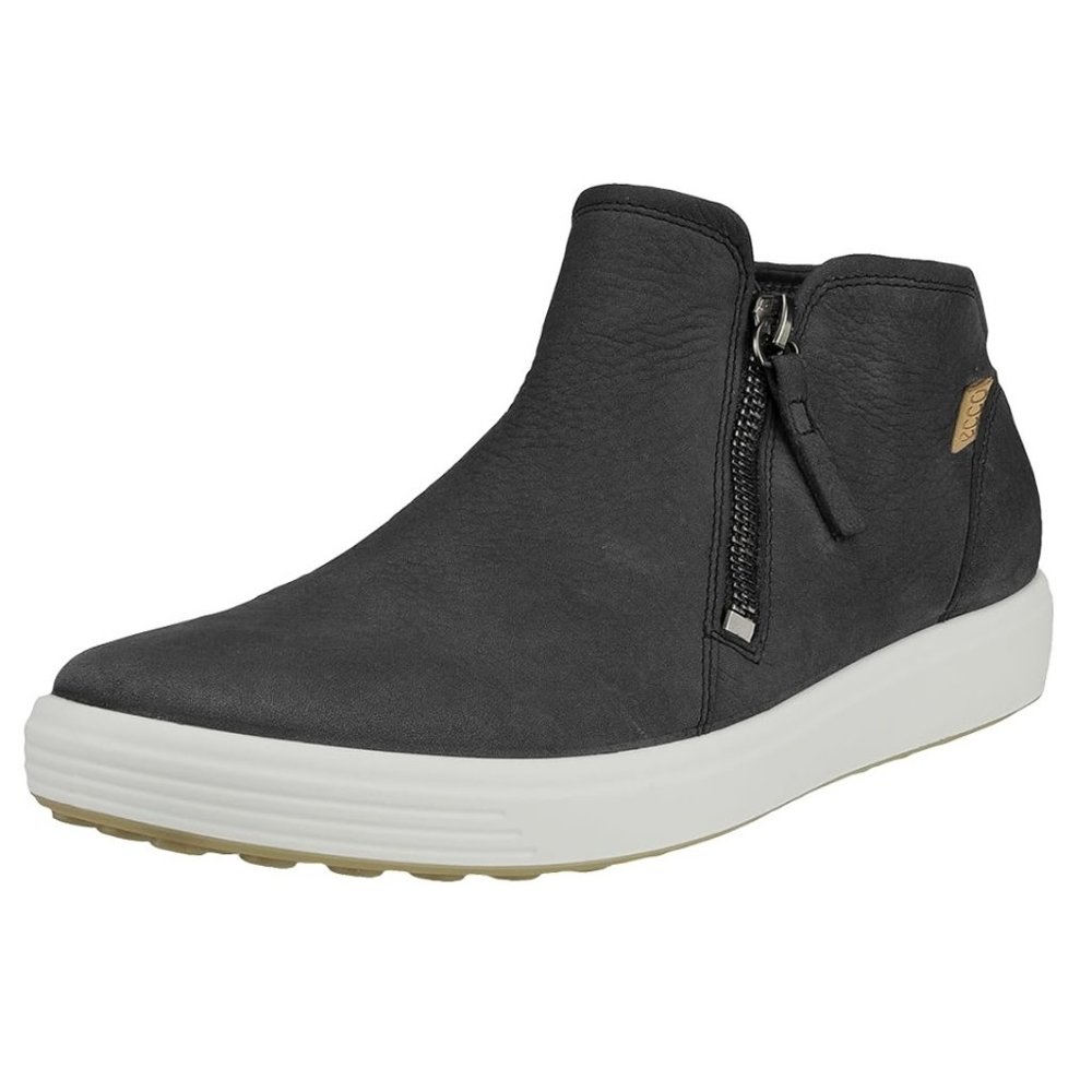 ECCO Women's Soft 7 Side Zip Bootie Sneaker Size 9